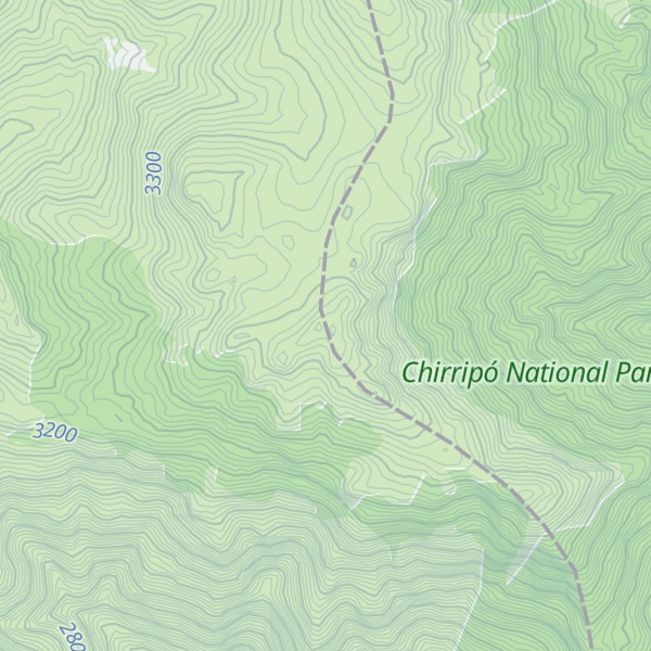 Map of Cerro Amó