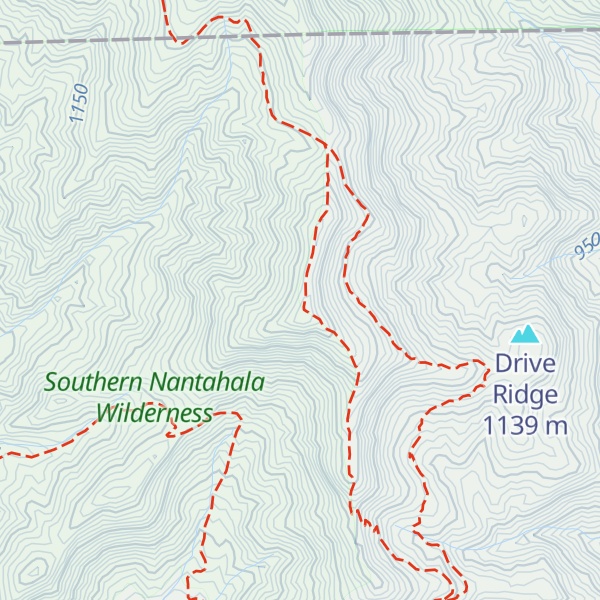Map of Grassy Ridge