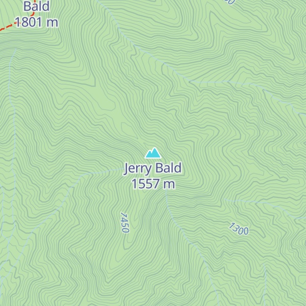 Map of Jerry Bald