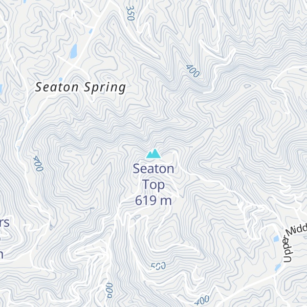 Map of Seaton Top