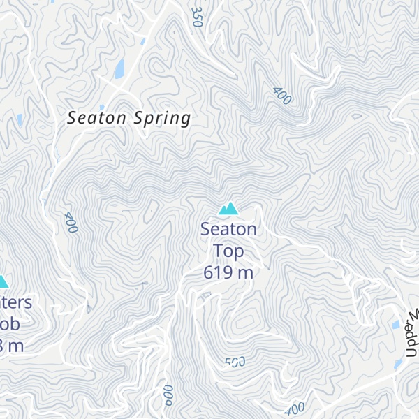 Map of Shields Mountain