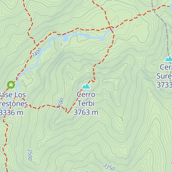 Map of Cerro Terbi