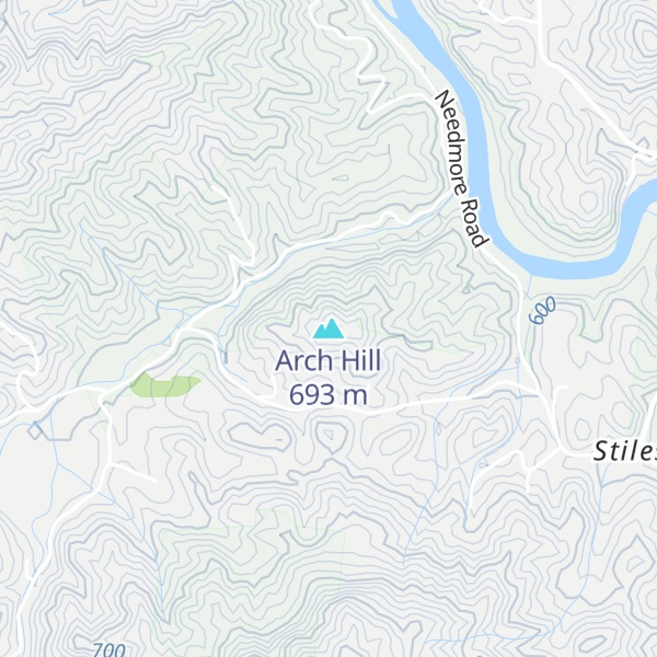 Map of Arch Hill
