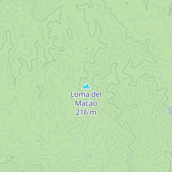 Map of Loma del Macao