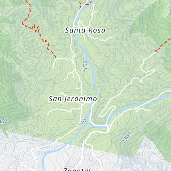 Map of Cabañas Don Freddy