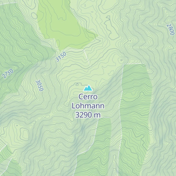 Map of Cerro Lohmann