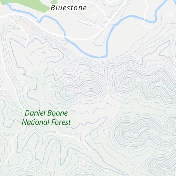 Map of Dane Greer Hill