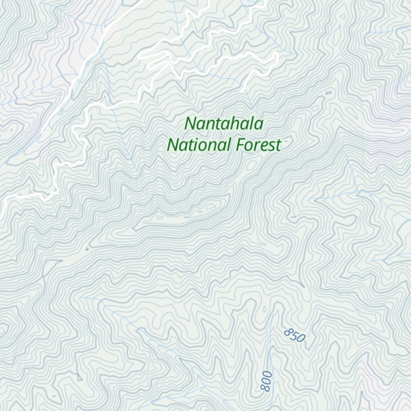Map of Copper Knob