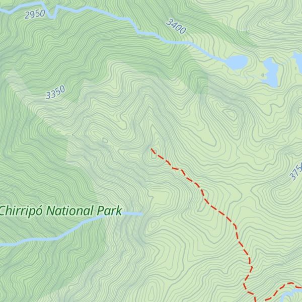 Map of Cerro Ventisqueros
