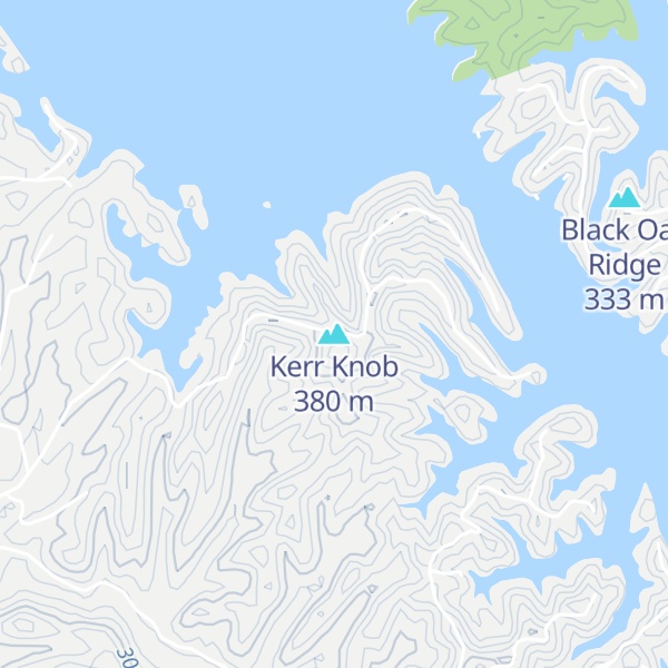 Map of Kerr Knob