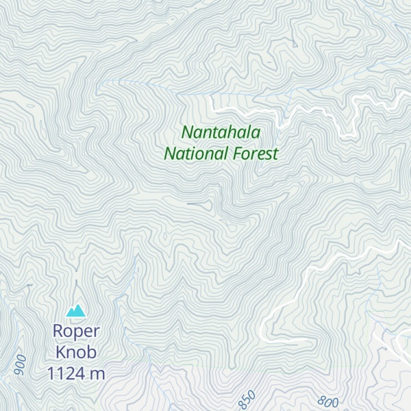 Map of Wildes Knob