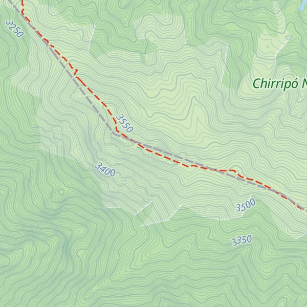 Map of Cerro Urán