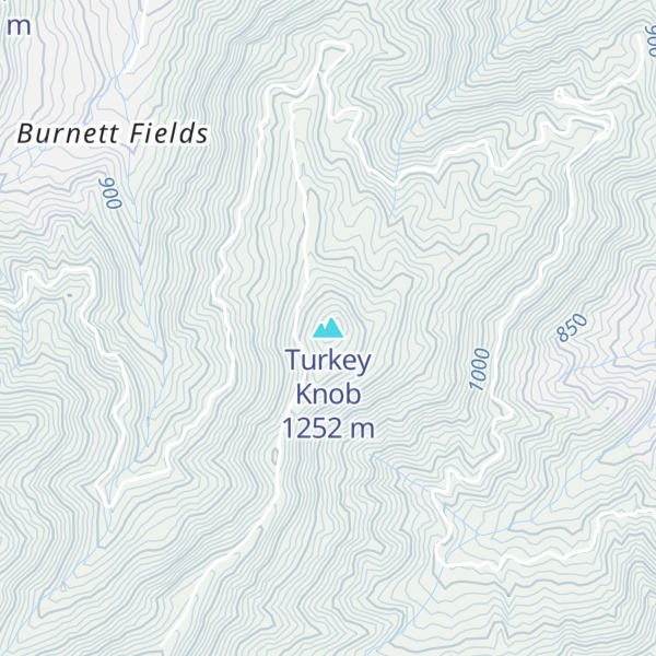 Map of Turkey Knob
