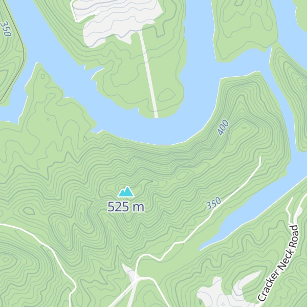 Map of Hopson Bluff