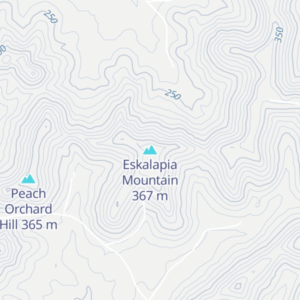 Map of Eskalapia Mountain