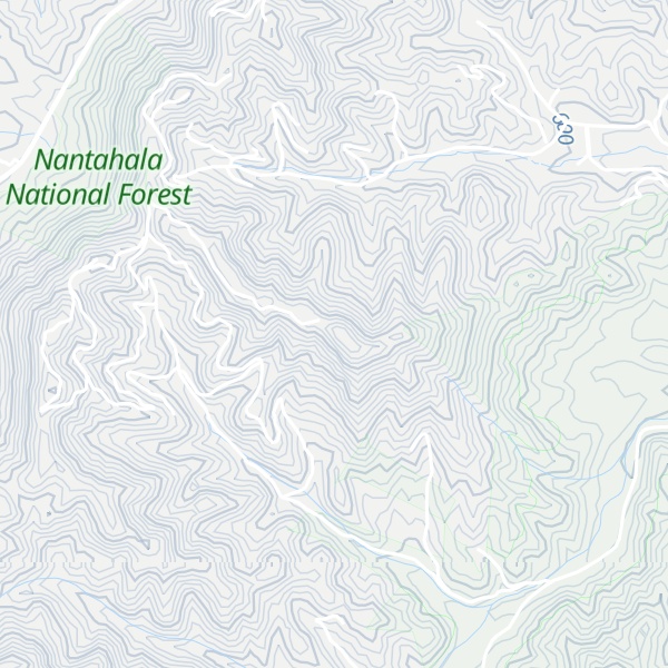 Map of Ammons Knob