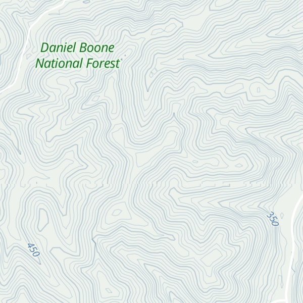 Map of Asher Knob