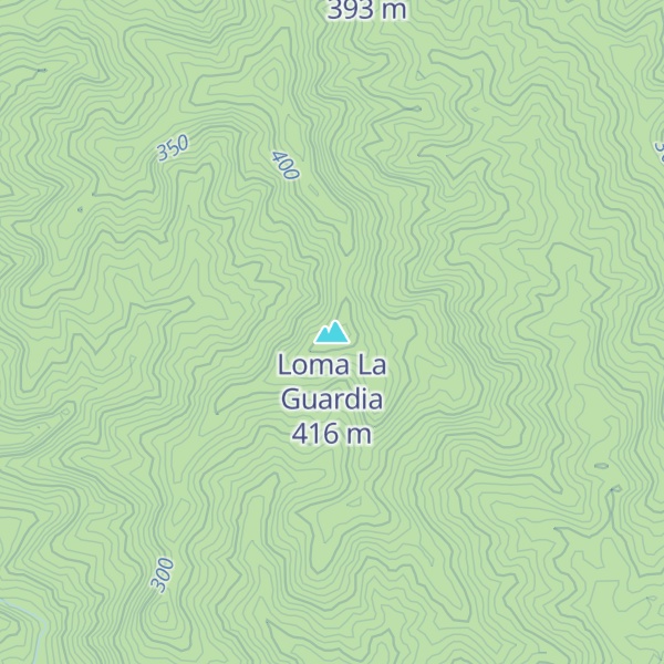 Map of Loma La Guardia