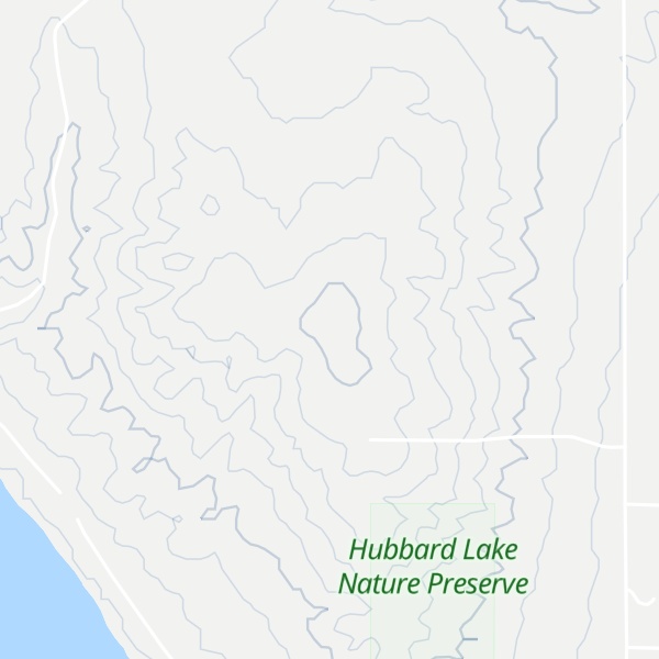 Map of Hickey Hill