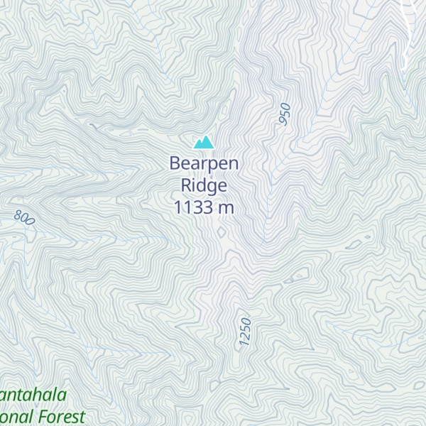Map of Rattlesnake Ridge