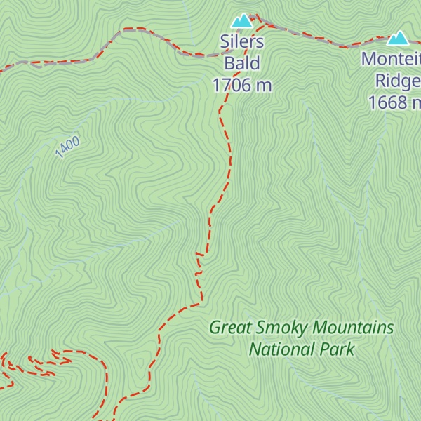 Map of Firescald Ridge