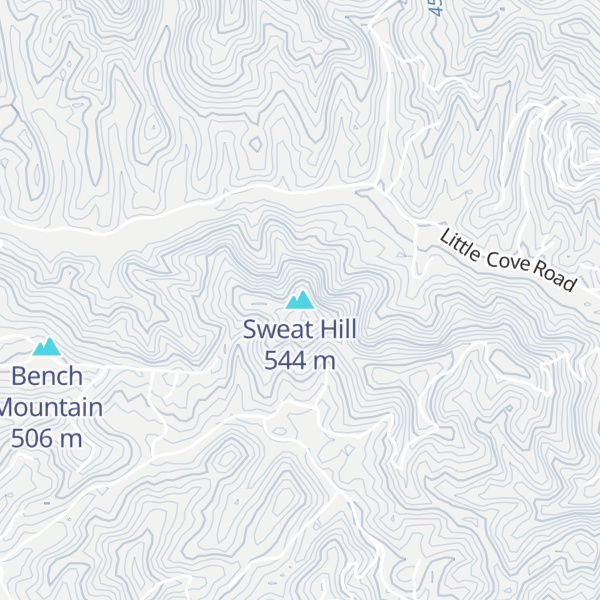 Map of Sweat Hill