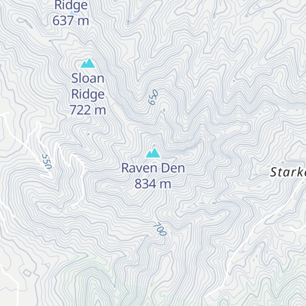 Map of Raven Den