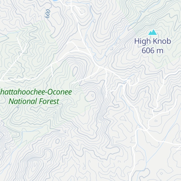 Map of Alec Mountain
