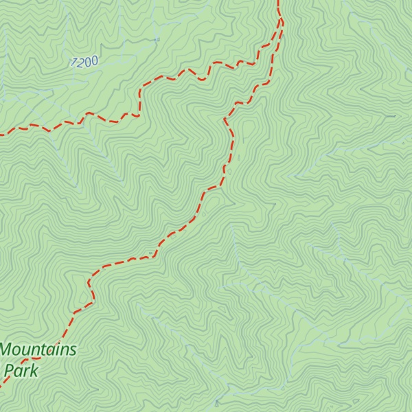Map of Ben Parton Lookout
