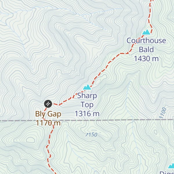 Map of Sharp Top