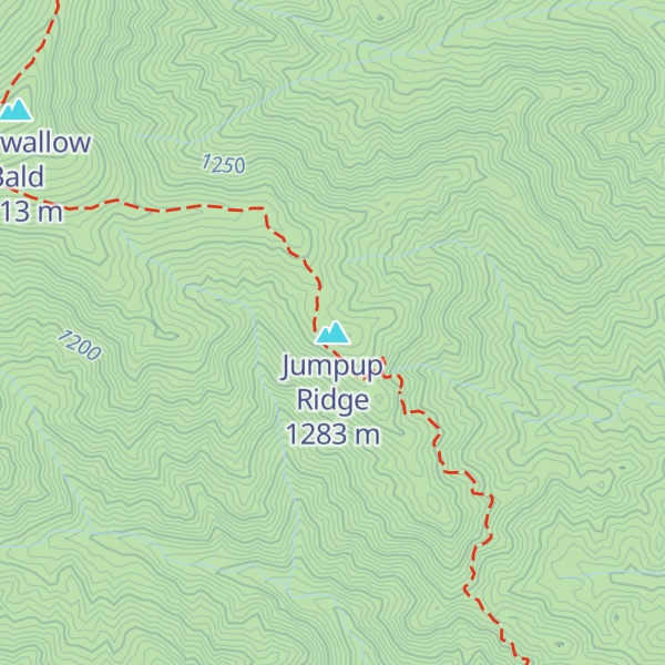 Map of Jumpup Ridge