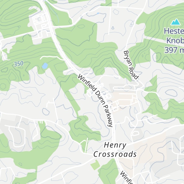 Map of Sevierville Chamber of Commerce Visitor Center