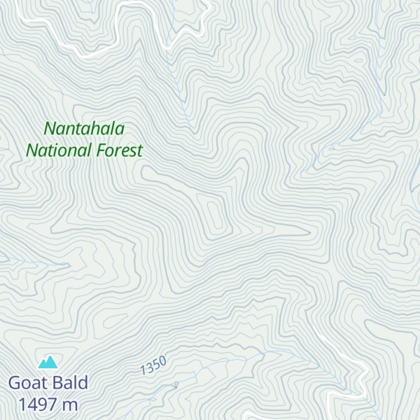 Map of Rocky Bald
