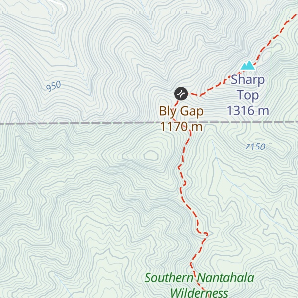 Map of Rich Knob