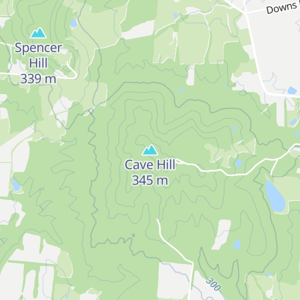 Map of Cave Hill