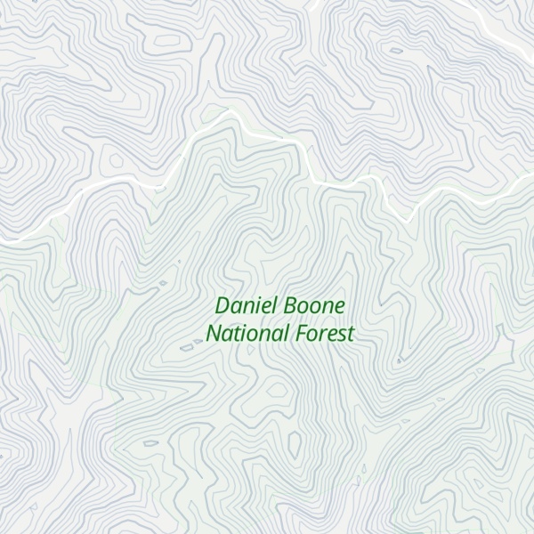Map of Rice Knob