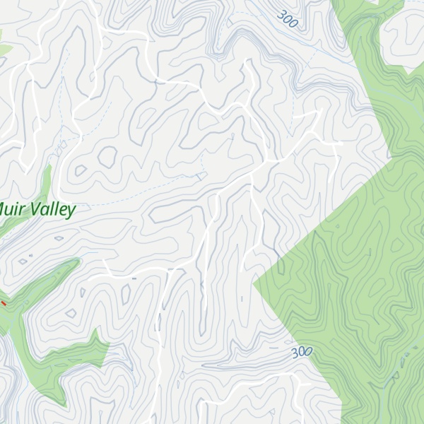 Map of Tar Ridge