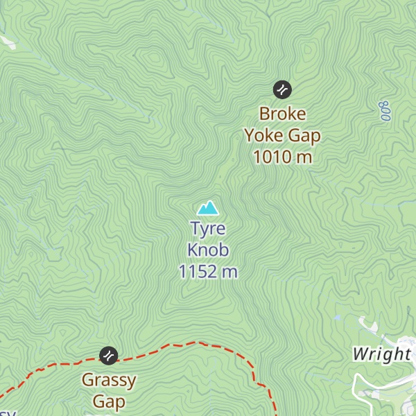 Map of Tyre Knob