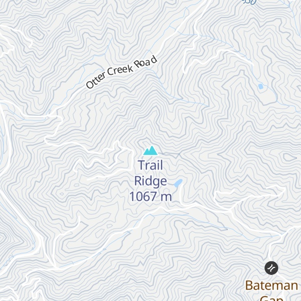 Map of Trail Ridge