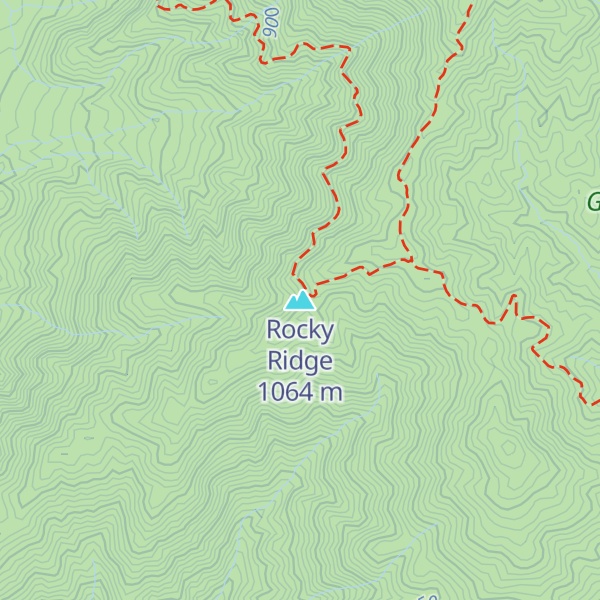 Map of Rocky Ridge