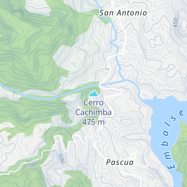 Map of Cerro Cachimba