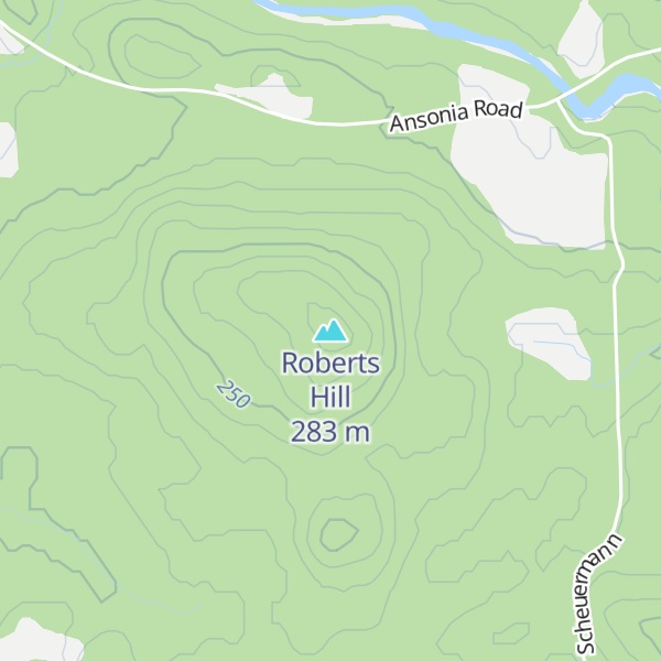 Map of Roberts Hill