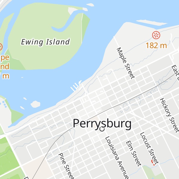 Map of Corn Cob Hill