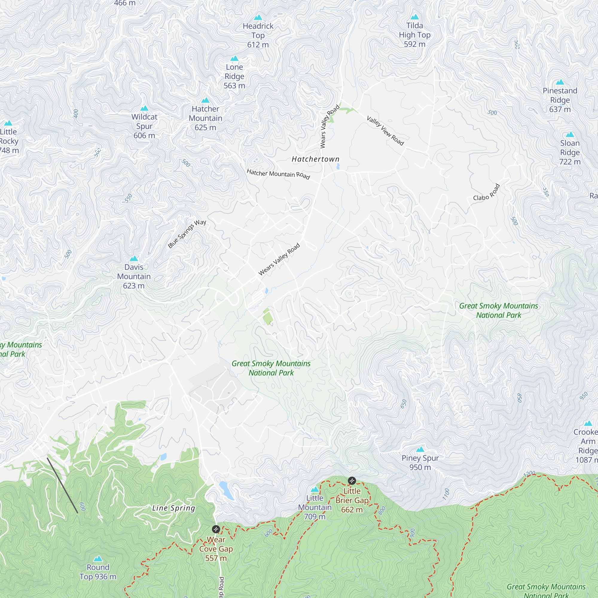 Amazing Grace map