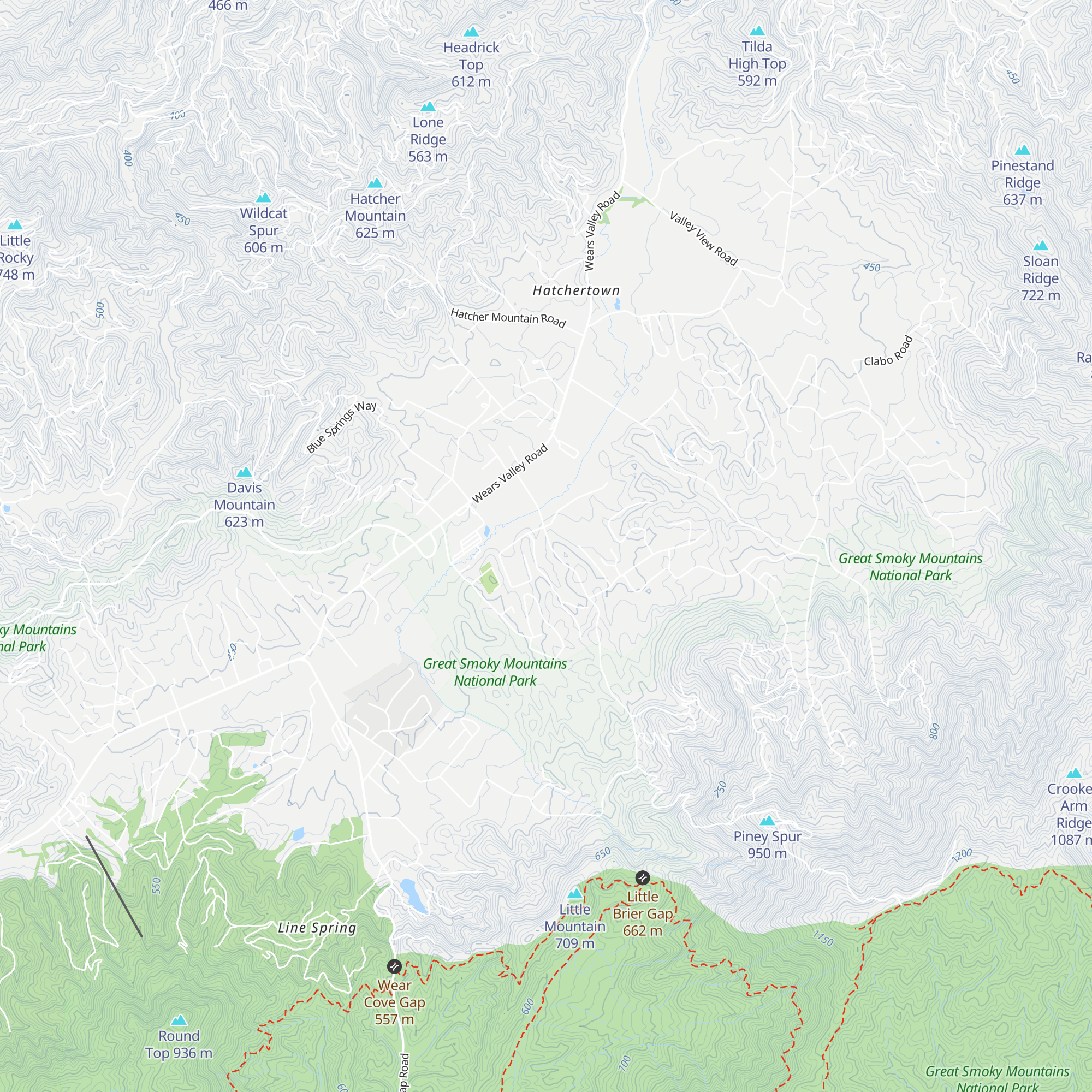 Amazing Grace map