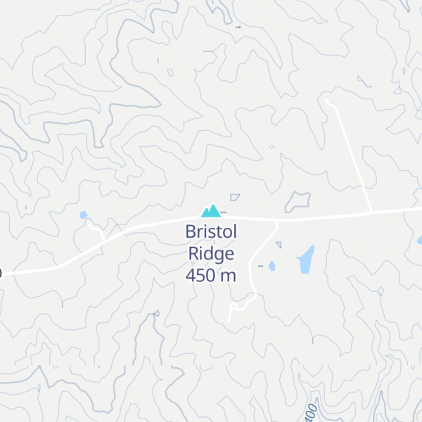 Map of Bristol Ridge
