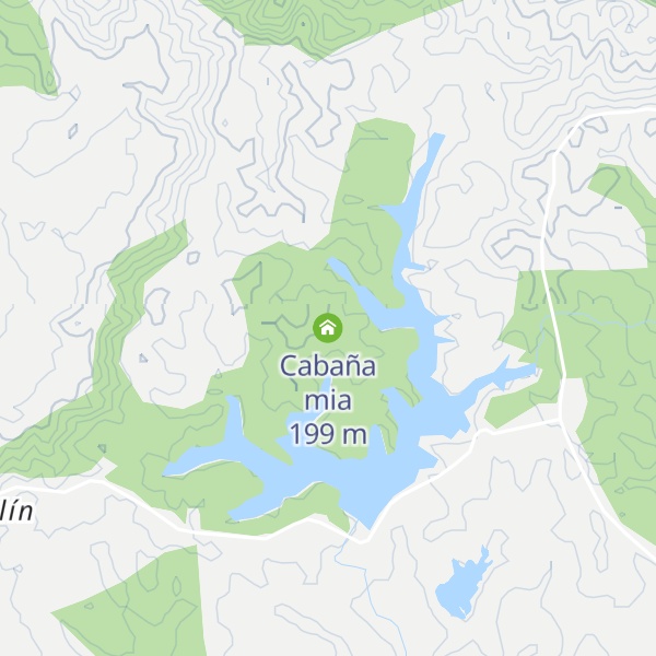 Map of Cabaña mia