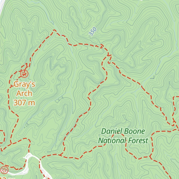Map of Rush Ridge