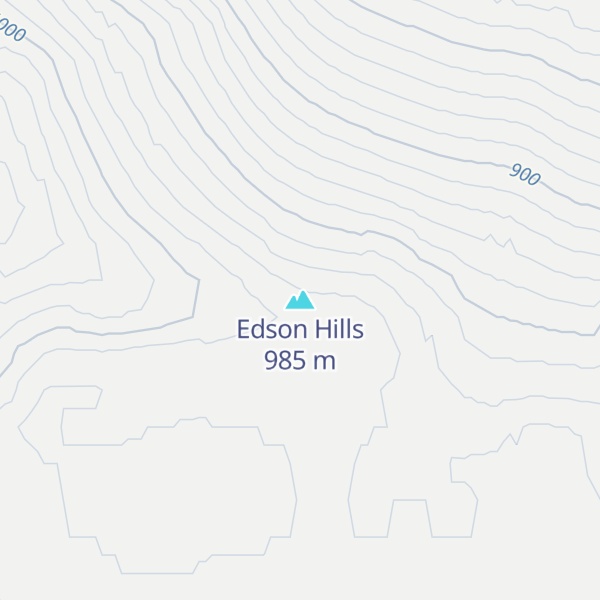 Map of Edson Hills