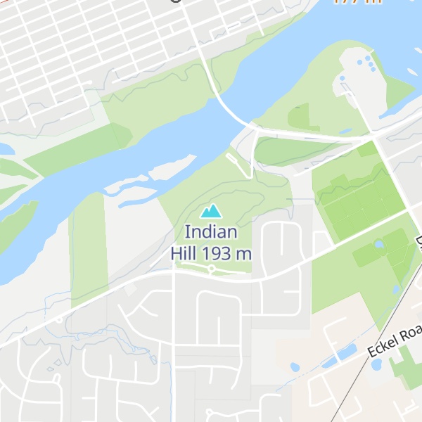 Map of Indian Hill